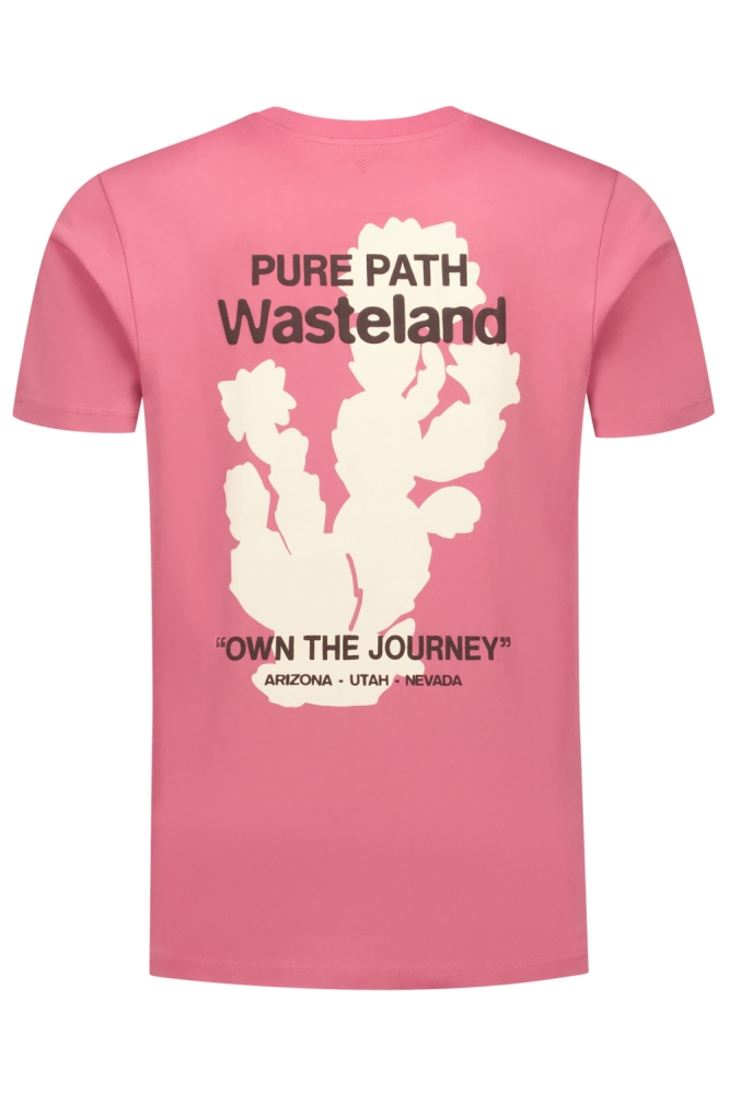 REGULAR FIT T SHIRT 25030106 24 RASPBERRY